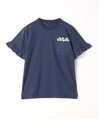 green label relaxing （Kids）/TJ フラワーポケット Tシャツ 140cm－150cm/505971701