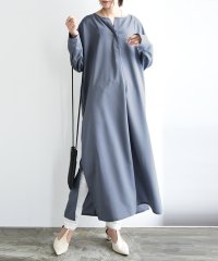and it_/アンドイット and it_ 丈が選べるリネンライクスキッパーシャツワンピース シャツ ワンピース シワになりにくい 春 レディース きれいめ 長袖 スキッパー/505977855