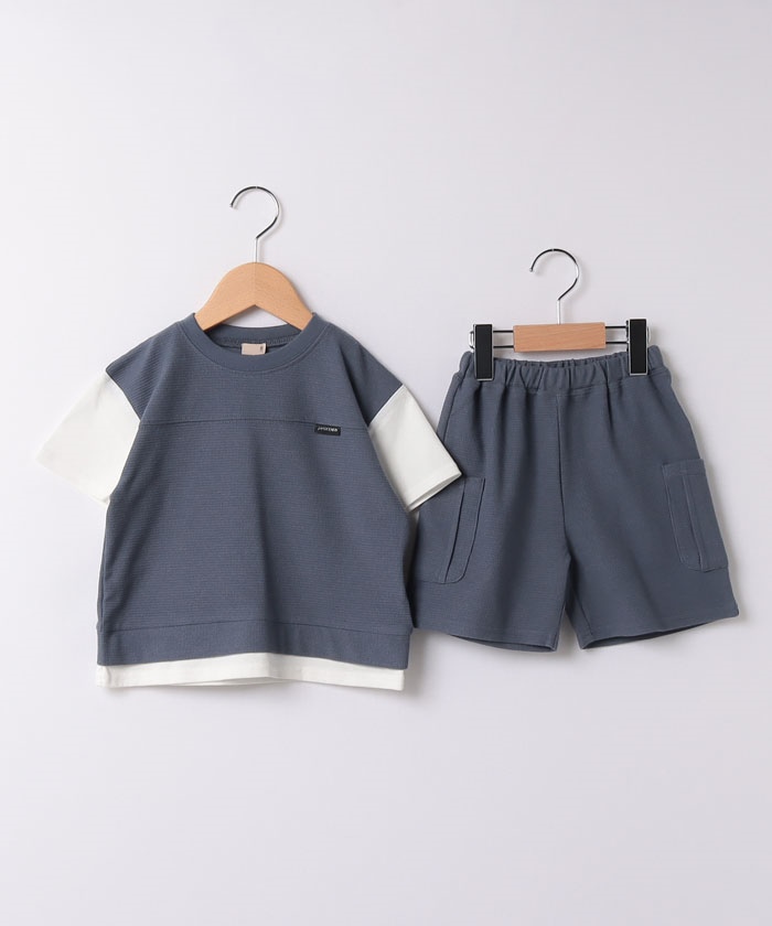 キッズ服セット まとめ売り12点 petit main Anyway 120cm プティマイン petit main カットセットアップ(505987756