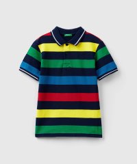 BENETTON (UNITED COLORS OF BENETTON BOYS)/キッズボーダーロゴ刺繍半袖ポロシャツB/505992062