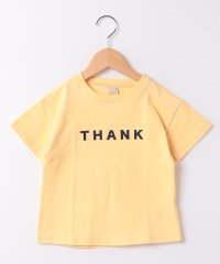 petit main/【防汚加工】ロゴアップリケTシャツ/505994148