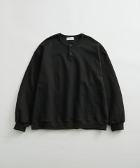 ADAM ET ROPE'/【WEB限定】ヘビーウェイト ヘンリーネック ロングスリーブ Tシャツ / ルーズシルエット / ロングシーズン着用可能 / ユニセックス/505996957