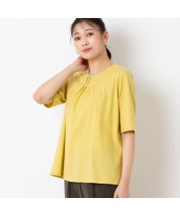 MISSEL/プリントパイピングTシャツ/506002037