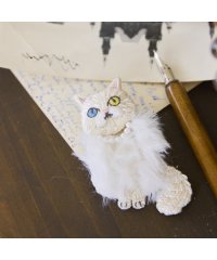 Jolly Poupee/ファーねこブローチ/506002112