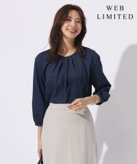 J.PRESS LADIES/【WEB限定カラーあり】ストライプジャカード フロントタック カットソー/506002506