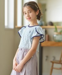 KUMIKYOKU KIDS/【110－140cm】ペタルスリーブ Ｔシャツ/506002512