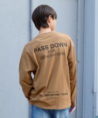 GLAZOS/【プチプラ】アソートバックロゴ長袖Tシャツ/506002796