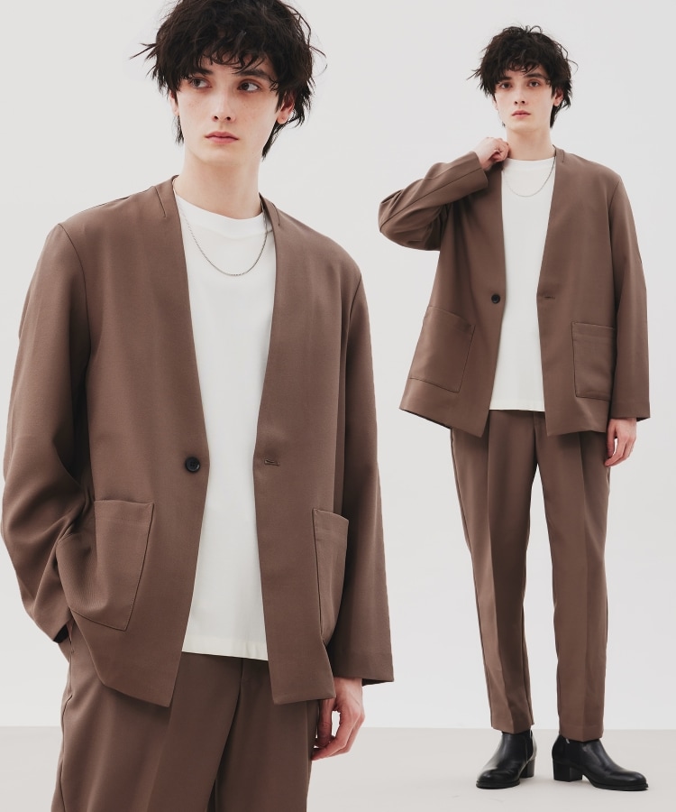 セットアップ(ベージュ)のメンズファッション通販 - d fashion