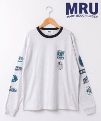 marukawa shonan/別注【MRU/エムアールユー】バックプリント ロンT 長袖Tシャツ 長袖 カットソー メンズ Tシャツ レディース  /505691150