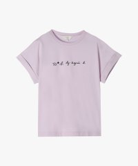 To b. by agnes b./WT13 TS マカロンロゴTシャツ/505815315