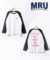 marukawa shonan/別注【MRU/エムアールユー】ラグランスリーブ ロンT 長袖 Tシャツ / バックプリント 胸ワンポイント メンズ Tシャツ レディース/505972653