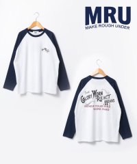 marukawa shonan/別注【MRU/エムアールユー】ラグランスリーブ ロンT 長袖 Tシャツ / バックプリント 胸ワンポイント メンズ Tシャツ レディース/505972653