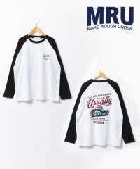 marukawa shonan/別注【MRU/エムアールユー】ラグランスリーブ ロンT 長袖 Tシャツ / バックプリント 胸ワンポイント メンズ Tシャツ レディース/505972653