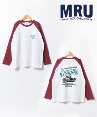 marukawa shonan/別注【MRU/エムアールユー】ラグランスリーブ ロンT 長袖 Tシャツ / バックプリント 胸ワンポイント メンズ Tシャツ レディース/505972653