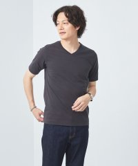 green label relaxing/スパニッシュピマ ミックス Vネック Tシャツ/505989233