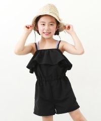 devirock/サロペット付き 3Pセパレート水着 子供服 キッズ 女の子 水着 プールグッズ セパレート水着 /505998162