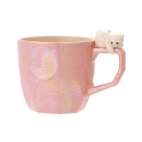 cinemacollection/マグカップ じゃれ猫ラスターマグ PK デコレ プレゼント ギフト かわいい グッズ /506002174