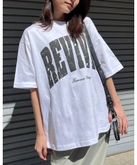 RAD CHAMP/REVIVAL 発泡PT ビッグシルエットTシャツ/506002860