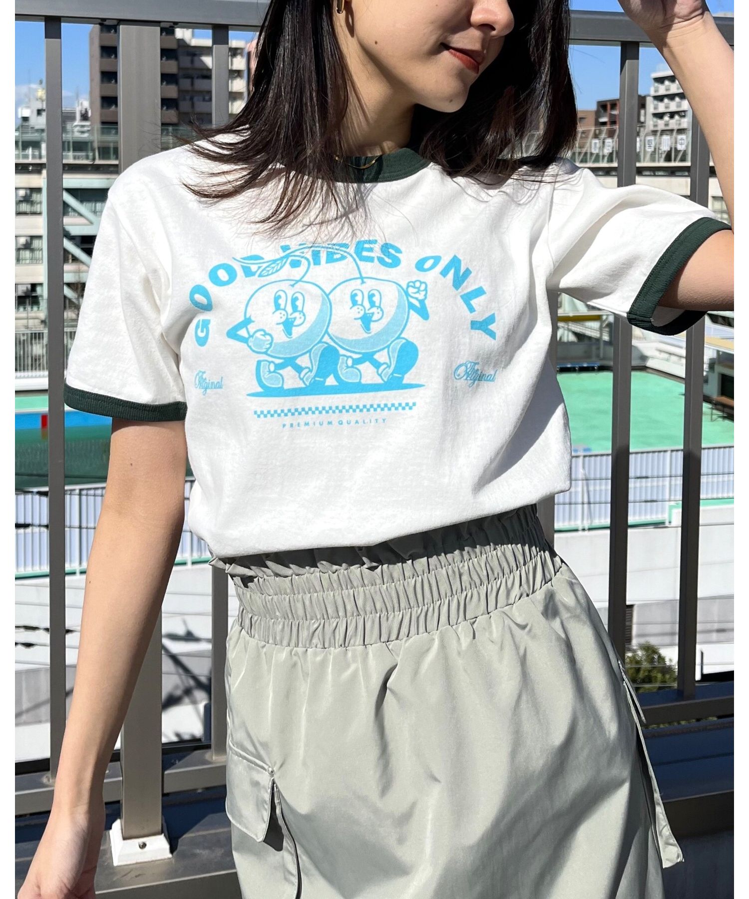 FTC ホソイ S/S Tシャツ シンプル スタイリッシュデザイン 春夏 Kemari87 KISHISPO / STロゴ 半袖プラTシャツ sj25a30