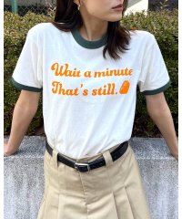 RAD CHAMP/WAIT A MINUTEイチゴプリント リンガーTシャツ/506002874