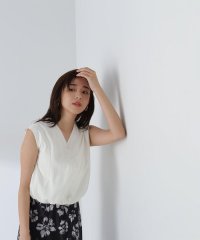 NATURAL BEAUTY BASIC/バルーンヘムブラウス/506003224