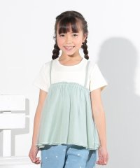 SHOO・LA・RUE(Kids) /【110－140cm】チュール使いキャミレイヤードプルオーバー/506003846