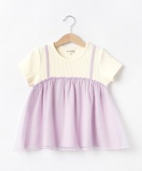 SHOO・LA・RUE(Kids) /【110－140cm】チュール使いキャミレイヤードプルオーバー/506003846