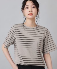 UNTITLED/【コットン／洗える】ボーダーTシャツ/506004463