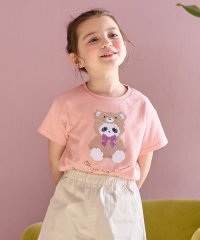 anyFAM（KIDS）/ミラクルスパンコール 半袖 Tシャツ/506004520