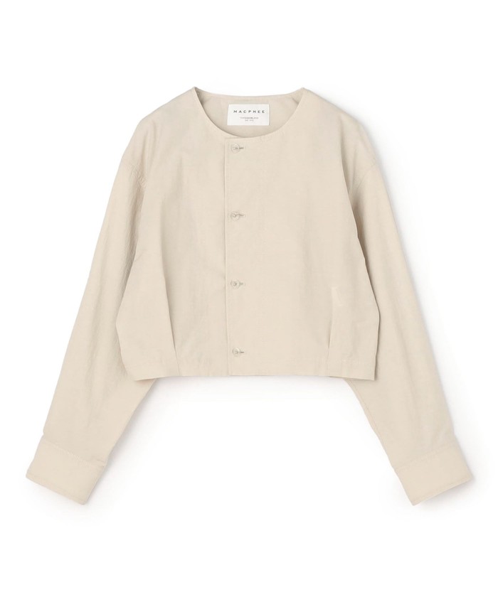 クーポン】【セール 40%OFF】コットンナイロンワッシャー クルー