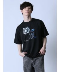 semanticdesign/ローズプリント クルーネック半袖Tシャツ メンズ Tシャツ カットソー カジュアル インナー トップス ギフト プレゼント/506004651