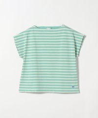 SHIPS any WOMEN/ORCIVAL:〈手洗い可能〉フレンチスリーブ ボーダー TEE/506004794