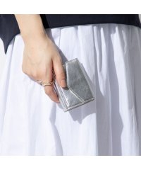 GUIONNET/ギオネ GUIONNET ミニ財布 三つ折り財布 本革 薄型 メンズ レディース ギオネ PITAPATA 財布 薄マチ コンパクト レザー グレージュ トープ/505296077