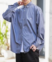 MAISON CLUB/メゾンクラブ MAISON CLUB 【MAISON CLUB】トップス ロングスリーブ シャツ 長袖 チェック ストライプ 無地 アナグラム刺繍 ワンポイント/505480244