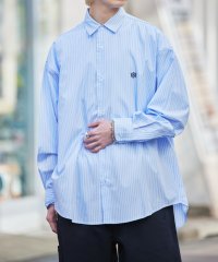 MAISON CLUB/メゾンクラブ MAISON CLUB 【MAISON CLUB】トップス ロングスリーブ シャツ 長袖 チェック ストライプ 無地 アナグラム刺繍 ワンポイント/505480244
