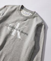 Calvin Klein/カルバン クライン Calvin Klein 【Calvin Klein / カルバンクライン】トップス トレーナー スウェット ロゴ 長袖 クルーネック ミデ/505985986