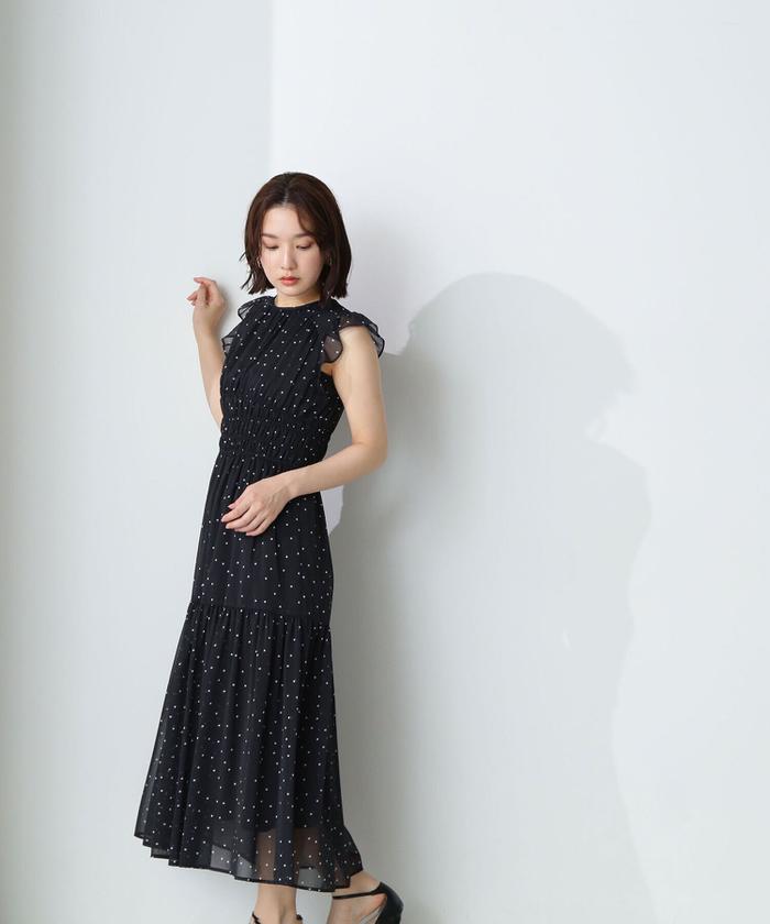 【タグ付き】NATURAL BEAUTY BASIC楊柳フリルスリーブワンピース 楽天市場】楊柳フリルスリーブワンピース NATURAL BEAUTY BASIC
