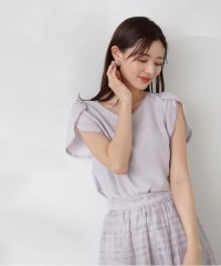 PROPORTION BODY DRESSING/チューリップスリーブプチレースブラウス/506003243