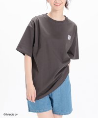 Honeys/ミッフィー／ゆるＴシャツ トップス Tシャツ レディース 白 半袖 ゆったり UVカット /506004319