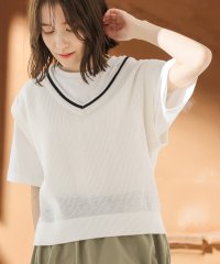 Honeys/Ｔシャツ付メッシュベスト/506004348