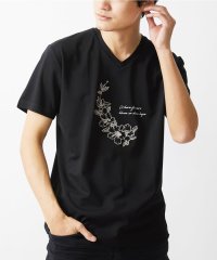 MK homme/フラワー刺繍カットソー/506005023