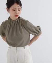 N Natural Beauty Basic/ペーパーバック5分袖ブラウス/506005112