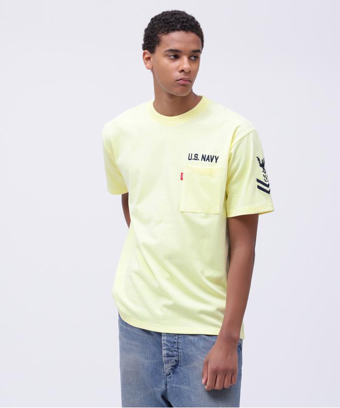 半袖 ネイバル ポケット Tシャツ / S/S NAVAL POCKET T－SHIRT