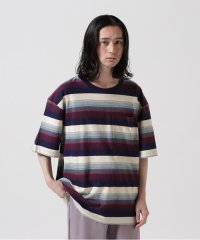 LHP/SUGARHILL/シュガーヒル/MULTI STRIPE BIG TEE/506005164