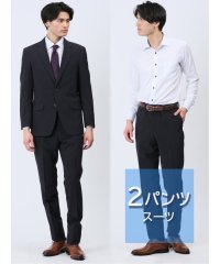 TAKA-Q/タカキュー TAKA－Q ストレッチウォッシャブル レギュラーフィット 2ボタン2パンツスーツ ストライプ メンズ セットアップ ジャケット ビジネス カジュア/506005227