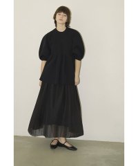 CLANE/SHEER RUSSELL VOLUME FLARE SKIRT/506005333