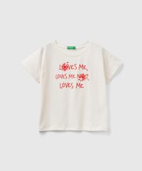 BENETTON (UNITED COLORS OF BENETTON GIRLS)/キッズフロントプリント半袖Tシャツ・カットソーG/506006234