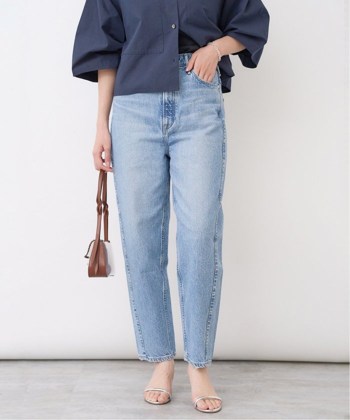 upper hights/アッパーハイツ】MISS ANKLE TWIST デニムパンツ upper hights/アッパーハイツ】MISS ANKLE TWIST デニムパンツ