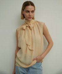 BEIGE，/OLGA / ボウタイブラウス/506006717