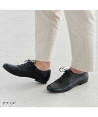 ZOCCU/ゾック ZOCCU レースアップシューズ レディース ホワイト 白 本革 柔らか オックスフォード マニッシュ メンズライク 革 レザー 革靴 フラット 1.4/506006910